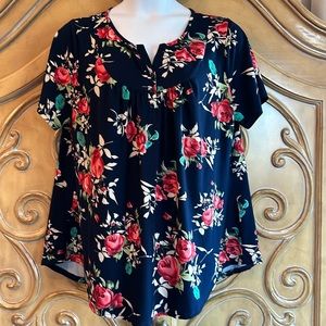 NWOT a.Jesdani floral tee